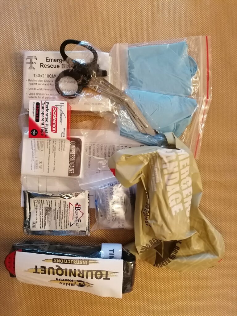 First Line Medical Basic Stop The Bleed IFAK 1 - First Line Medical
