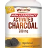 Wellvita Activated Charcoal 200mg tablets