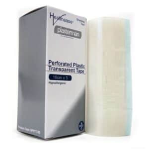 Plasterman Perforated Plastic Transparent Tape